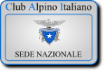 Collegamento al sito web del sede nazionale del C.A.I.