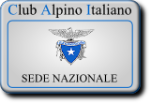 Collegamento al sito web ufficiale del Club Alpino Italiano sede nazionale